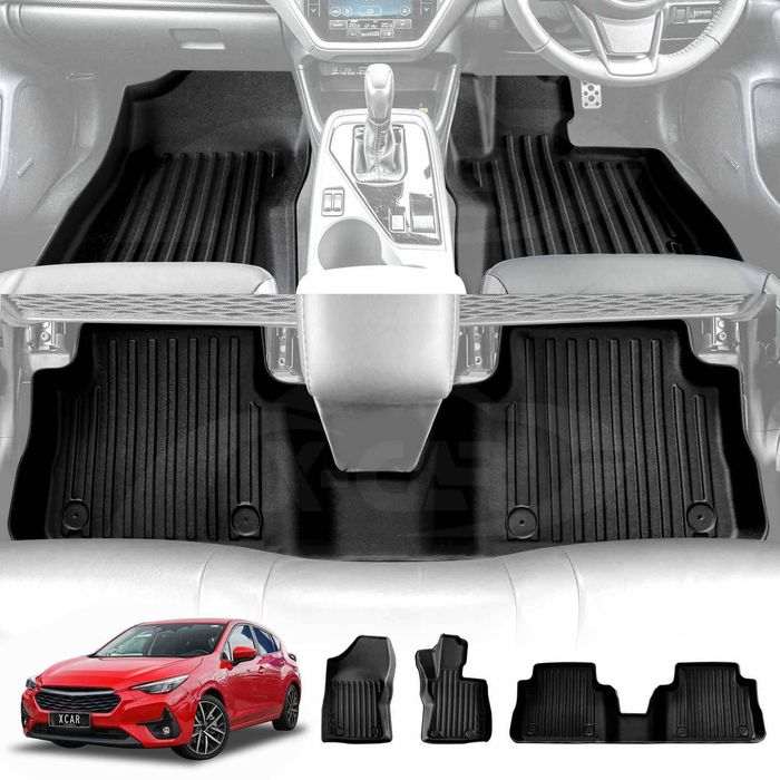 Floor Mats for Subaru Impreza G6 Hatch 2023-Onwards Car Waterproof Interior Liner Set