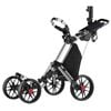 CaddyTek CaddyCruiser ONE Pro 4-Wheel Golf Buggy - Silver