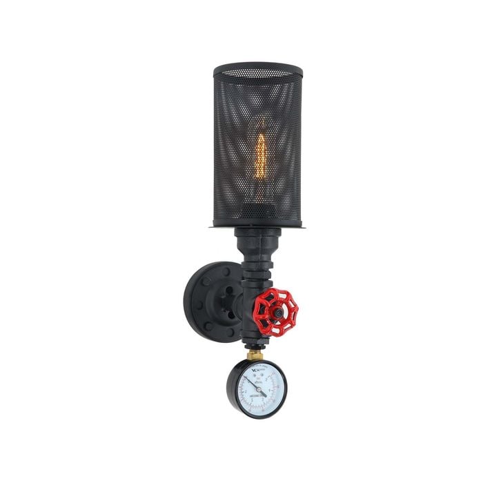 CLA Lighting VENETO Black Iron Interior Surface Mounted Wall Light- 1LT