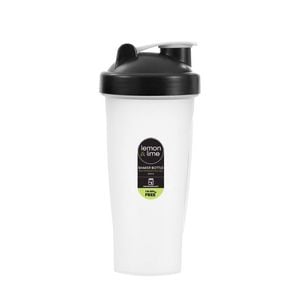 Lemon & Lime Shaker Bottle with Stainless Steel Ball 600ml Assorted