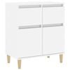 vidaXL Sideboard Buffet Storage Side Cabinet High Gloss White