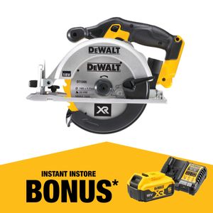 DeWALT 18V 165mm Li-Ion Cordless Circular Saw DCS391N-XE - Skin Only