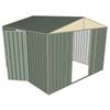 Build-a-Shed 3.0 x 3.0 x 2.3m Double Sliding and Single Hinge Door Shed - Green