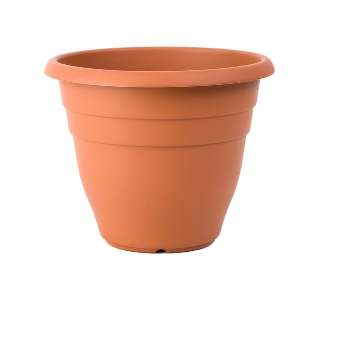 Northcote Pottery 20cm Terracotta Villa Round Plastic Pot