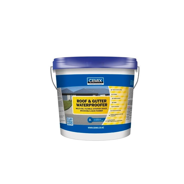 Cemix 2L Grey Roof and Gutter Waterproofer