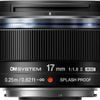 OM SYSTEM M.ZUIKO ED 17MM F/1.8 II LENS - BLACK