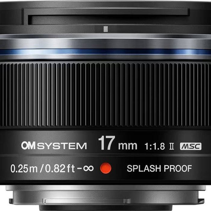 OM SYSTEM M.ZUIKO ED 17MM F/1.8 II LENS - BLACK