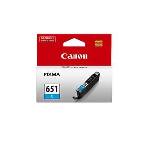 Canon CLI-651C Original Inkjet Ink Cartridge - Cyan Pack - Inkjet