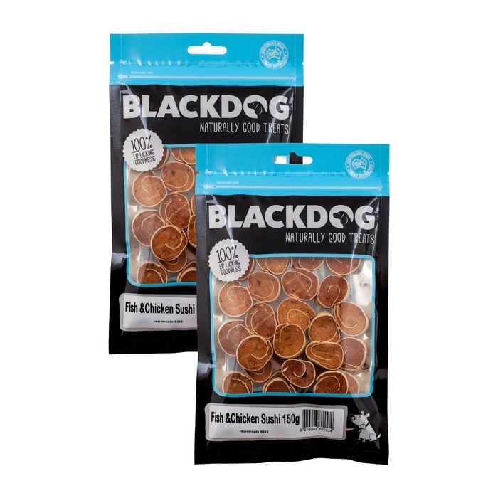 Blackdog Fish & Chicken Sushi - 150g B243x2