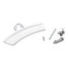 Dryer White Door Handle Assembly 4055237731. Suits Electrolux