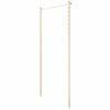 Austral 1.3m Classic Cream Fold Down Clothesline Accessory Ground Mount Kit