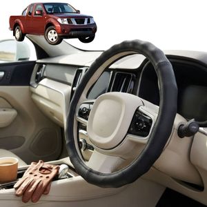 Australian Goose Steering Wheel Cover for Nissan Navara 2005 - 2015 (D40 RX) Circle Black