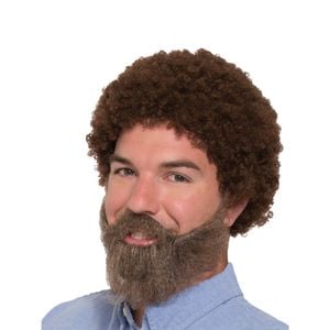 Rubies 80'S Man Wig Beard & Moustache Dress Up Costume Party Accessory Adult