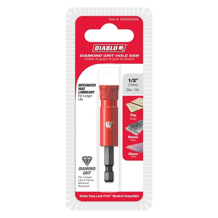Diablo 13mm Diamond Grit Hole Saw