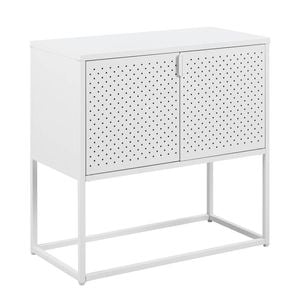 Modern Furniture NEWTON 2 Door Sideboard 82cm - White