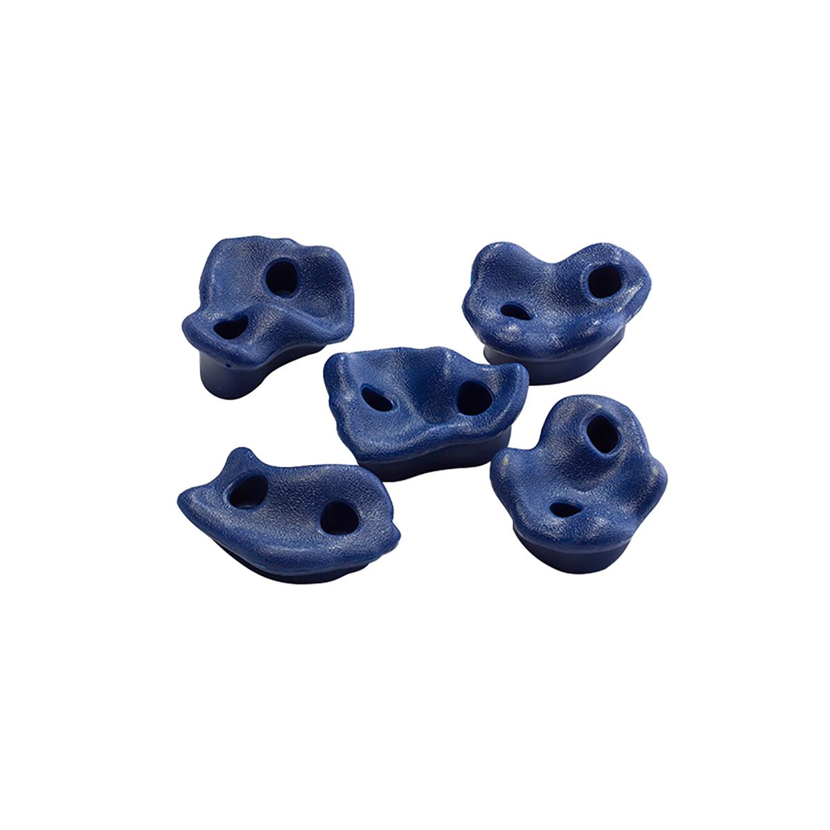 Swing Slide Climb Blue Climbing Rocks - 5 Pack - Bunnings Australia