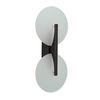 Noble Glass Wall Light - Black