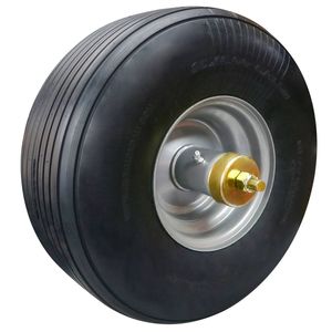 Richmond 15 x 6.00-6 Flat Free Zero Turn Mower Wheel With 12.7mm Axle