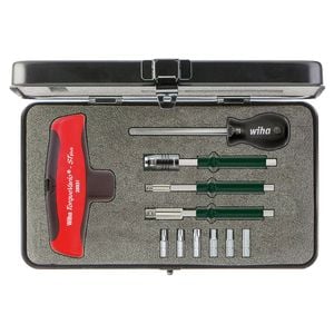 Wiha 12 Piece T-Handle Torque Screwdriver Set TorqueVario-S T 5-14 nm