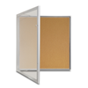 TX Weather Resistant Lockable Outdoor Cork Notice Case 1050x1080mm
