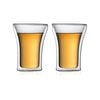 Bodum 0.25 L Transparent Assam 2 Pcs Glass, Double Wall, Medium, 0.25 L, 8 Oz 1 Pcs