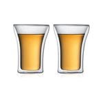 Bodum 0.25 L Transparent ASSAM 2 pcs glass, double wall, medium, 0.25 l, 8 oz 1 pcs