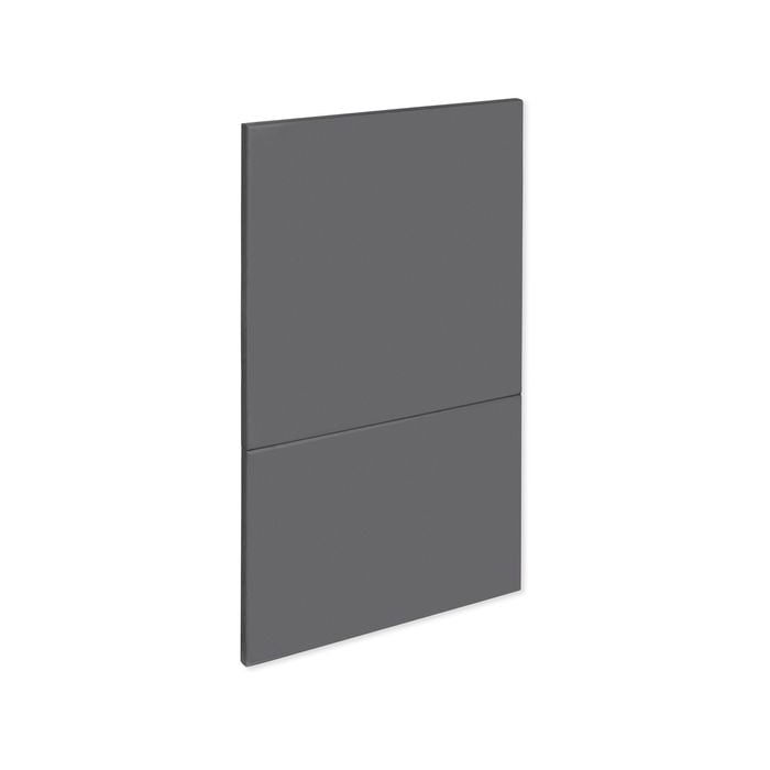 Kaboodle 400mm Grey Fig Modern Waste Bin Panel - 2 Pack