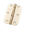 Lane 90mm Loose Pin Radius Butt Hinge - 2 Pack