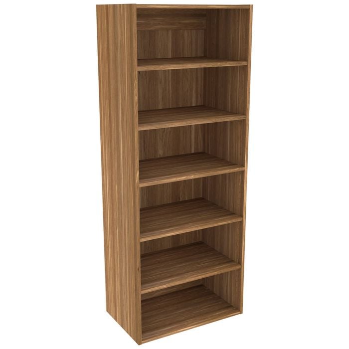 Lugna 1536 x 750 x 380mm Cove Ready To Assemble Robe Insert 5 Shelf Unit