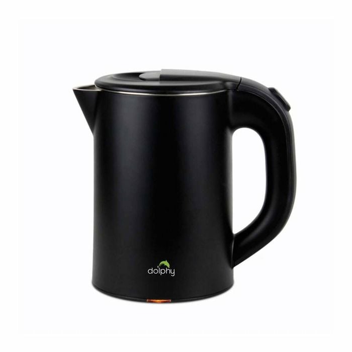 Dolphy 0.8l Stainless Steel Electric Kettle Black