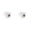 2x TopChef Plastic Measuring Jug Set Kitchen Measuring Tools - Transparent