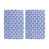 2pc Maine & Crawford Holmes 60x40cm Cotton Tea Hand Towel Kitchen Cloth Blue