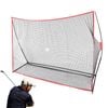 Portable Golf Hitting Net Practice Driving Indoor Outdoor with Carry Bag