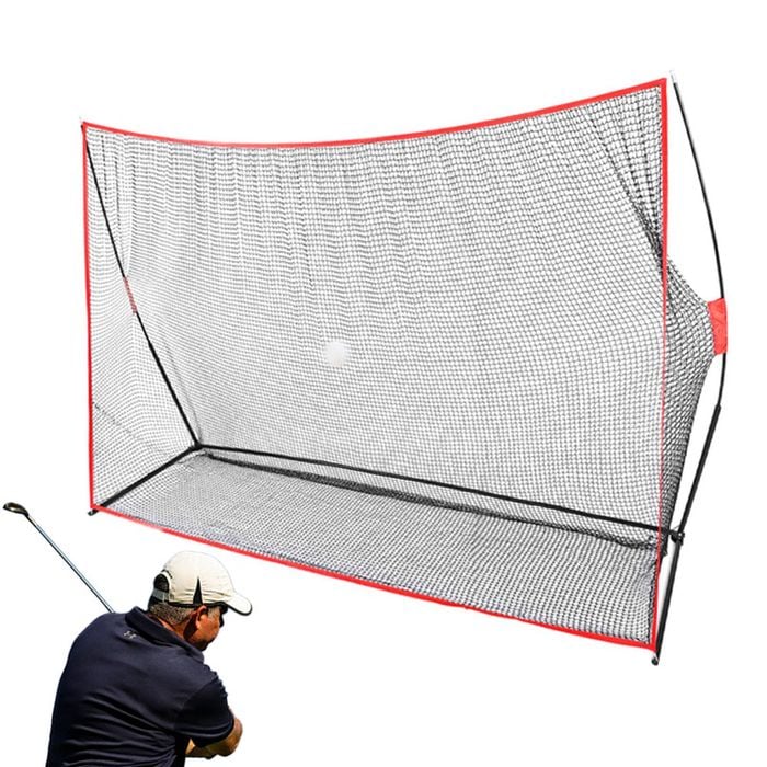 Portable Golf Hitting Net Practice Driving Indoor Outdoor with Carry Bag