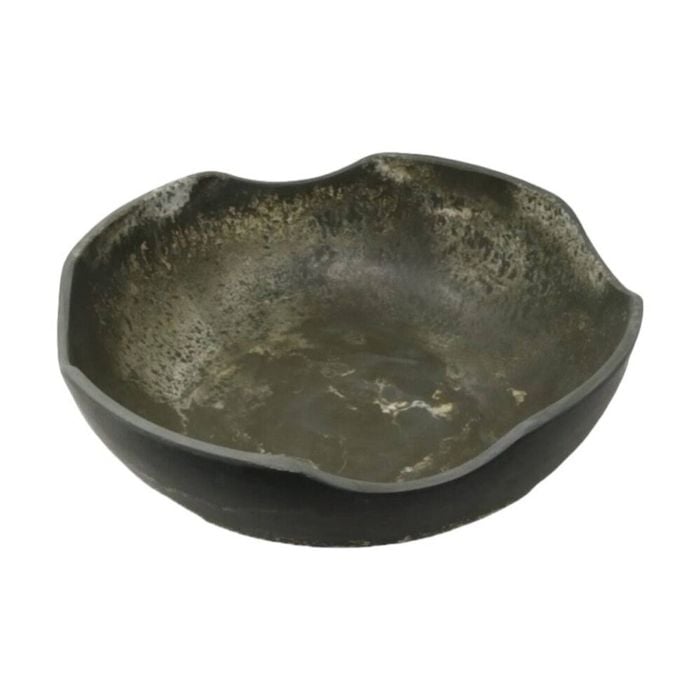 SS Collective Khaki Marbled Style Salad/Serving Bowl Large 36cm