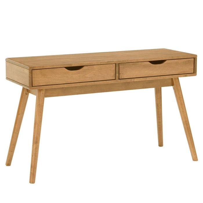 Modern Furniture LAMAR Console Table with 2 Drawers 122cm - Natural