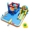 Costway Inflatable Beach Pool Castle Bounce House w/680W Blower