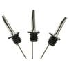 Replacement Olive Oil Bottle Pourers - Fits AT-OOB101, AT-OOB102, AT-OOB103 Bottles - Chrome - Pack of 10