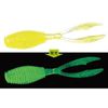 Ever Green V Fry 1.8" Soft Plastic Ajing Fishing Lure  511 Lemon Chartruse Glow