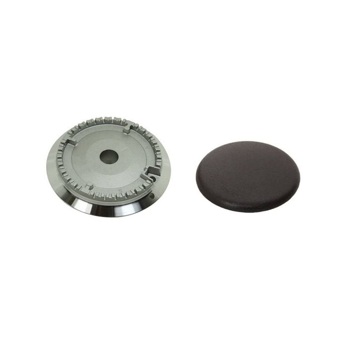Gas Stove Cooktop Large Burner Complete Assembly With Cap 878010085696, suits Smeg