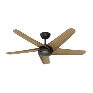 Geo 52" Ceiling Fan With Remote Control - Interchangable Three Or Five Blades