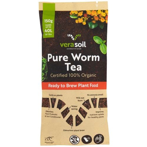 Verasoil 150g Pure Worm Tea All Purpose Fertiliser Bunnings Australia