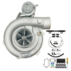 Billet Gt3582r Turbo+oil Feed+return Line+support Bracket Kit For Ford Falcon Ba Xr6 Barra 4.0l