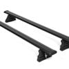 Wizard V3 155CM Roof Racks for Renault Trafic with factory point mount (2001-2023) Set of 4 - Black