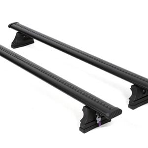 Wizard V3 155CM Roof Racks for Renault Trafic with factory point mount (2001-2023) Set of 4 - Black