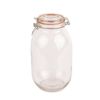 Vogue Clip Top Preserve Jar Glass Airtight Seal 3ltr