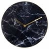 NeXtime 40cm Black Marble Wall Clock