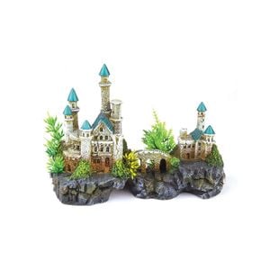 Kazoo Mountain Castle W/plants Small (18700)