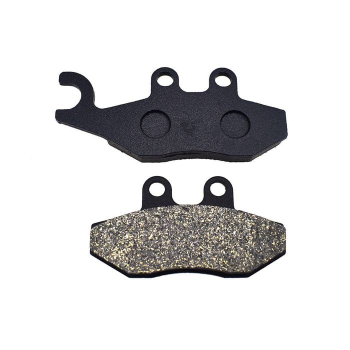 XYT WORLD Organic Brake Pads For Piaggio VESPA 3Wheels 125cc MP3 Touring 125ie MP3 Business LT 300 ie etc