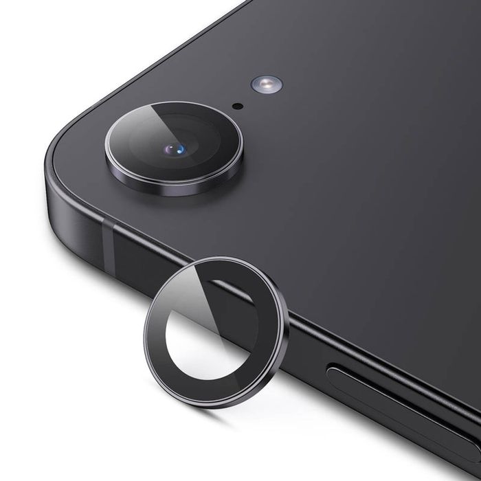 Tough On for iPhone 17e / 16e Camera Lens Protector Tempered Glass Individual Ring